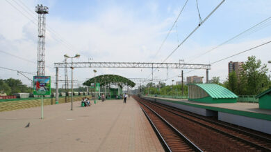 Photo of Перово: флешмоб на железнодорожной станции