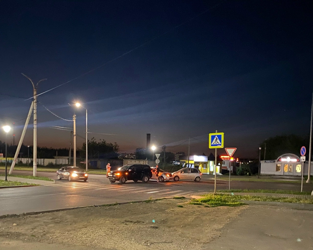 Фото 11 — ДТП на перекрестке Школьной и Детской